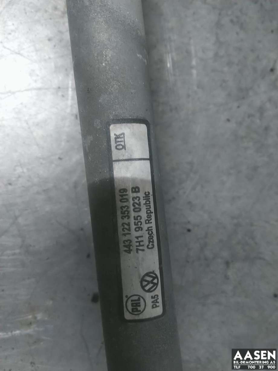 Viskermotor frontrute komplett m/overføring til VW Transporter / Caravelle 2003-2009 (Fase 1) (T5) (T5) (7H1 955 603|7E1 955 603 C|7E1 955 113)