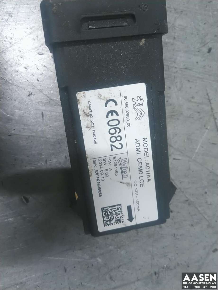 Styreenhet diverse til Peugeot 308 2013-2021 (Type II)  