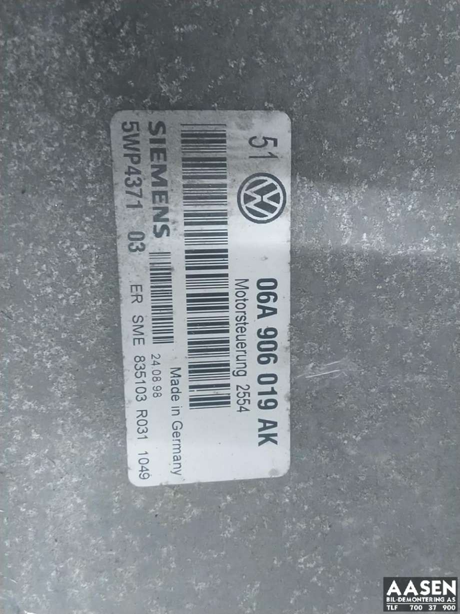 Styreenhet motor til VW Golf IV 1998-2003  