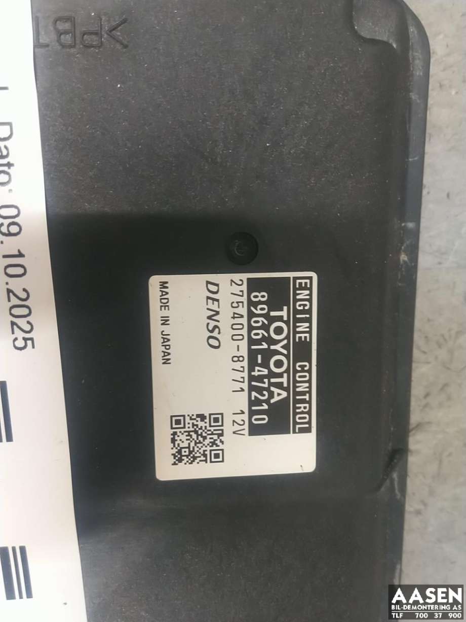 Styreenhet motor til Toyota Prius 2009-2016 (Type III) (COMBI) (COMBI) (DENSO|8966147210|8966047530|8966047670)