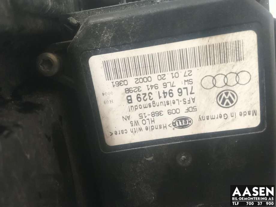 Frontlykt venstre xenon til Škoda Octavia 2009-2013 (Type II, Fase 2)  (1Z1 941 017 T|)