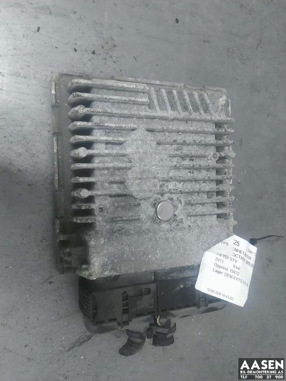 Styreenhet motor til Škoda Octavia, 2009-2013 (Type II, Fase 2)  (03L 906 023 NF)