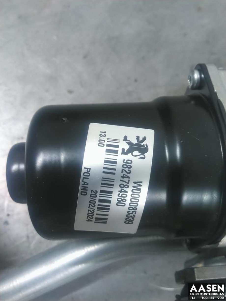 Viskermotor frontrute komplett m/overføring til Peugeot e-2008 2019-->>  