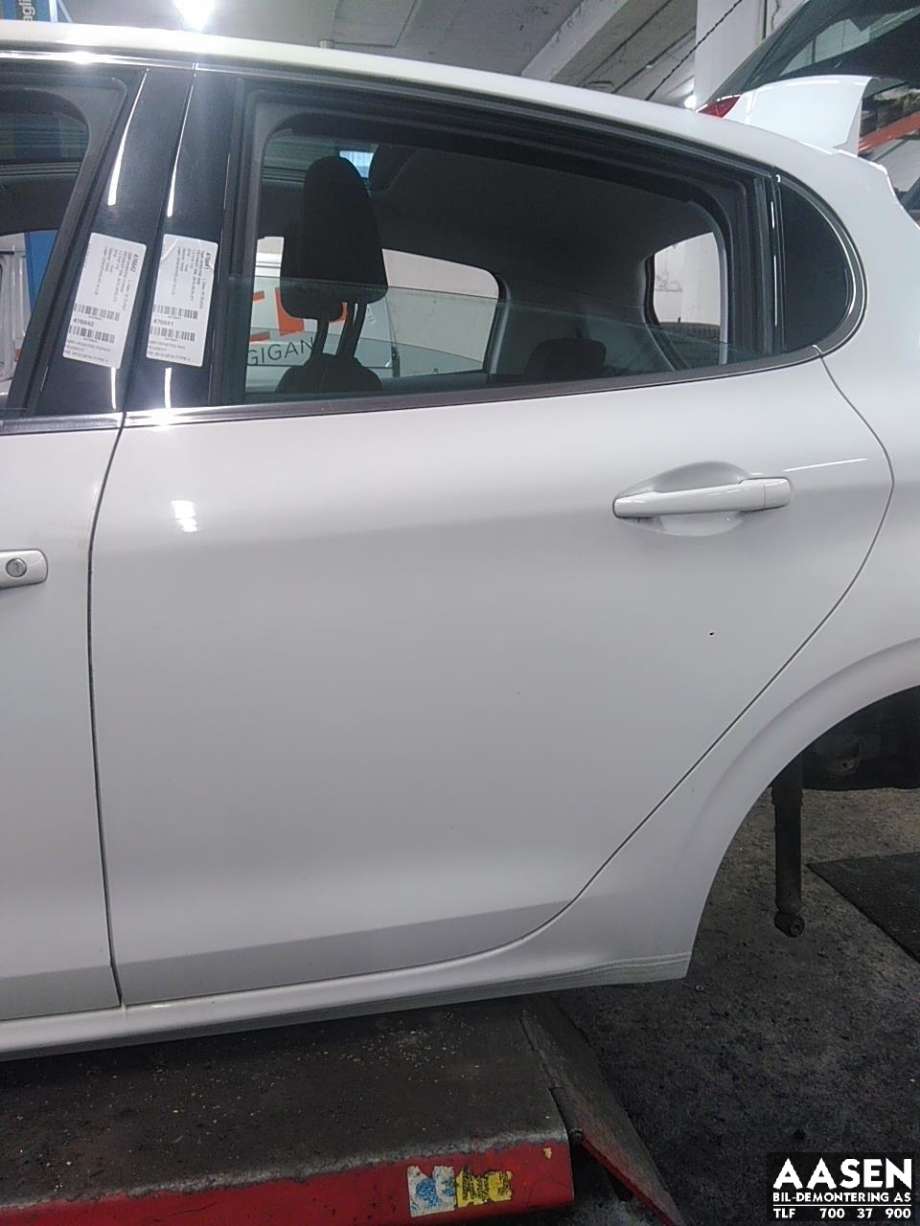 Dør venstre bak til Peugeot 208, 2012-2019 (Type I)  