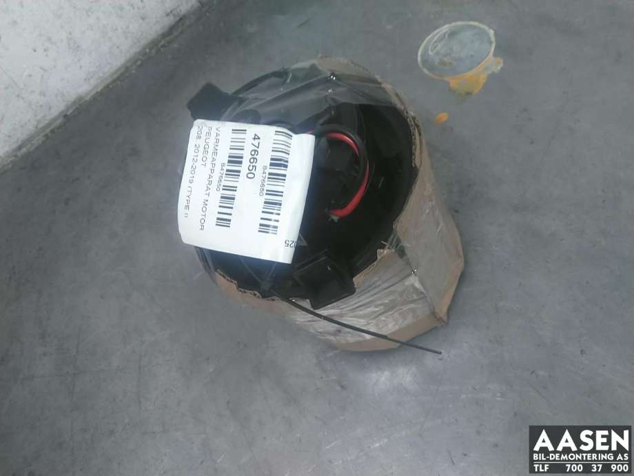 Varmeapparat motor til Peugeot 208, 2012-2019 (Type I)  