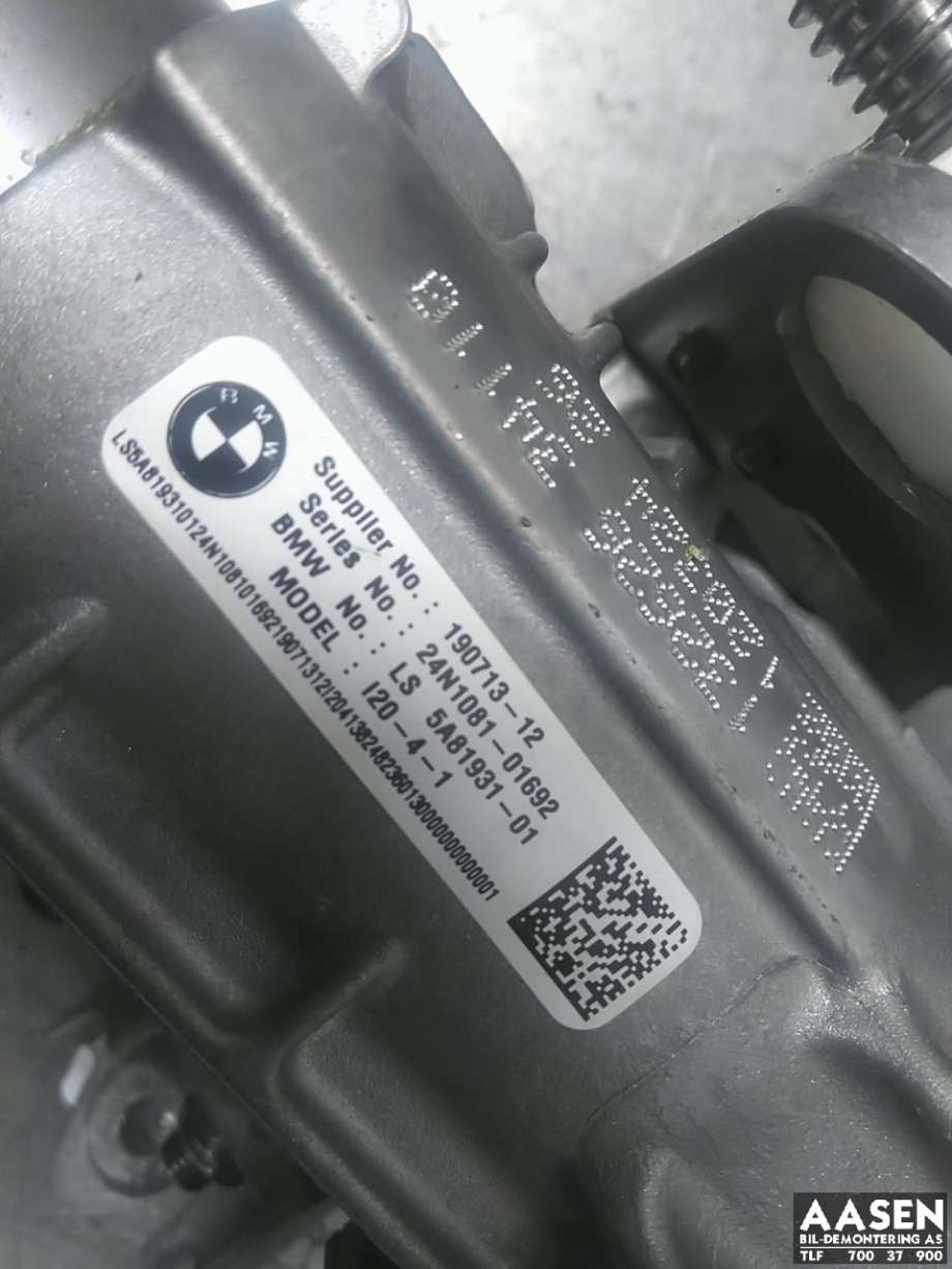 Rattaksel elektrisk servo til BMW i5 2024-->> (G60/G61) (G60/G61) (32 30 5 A81 931|)