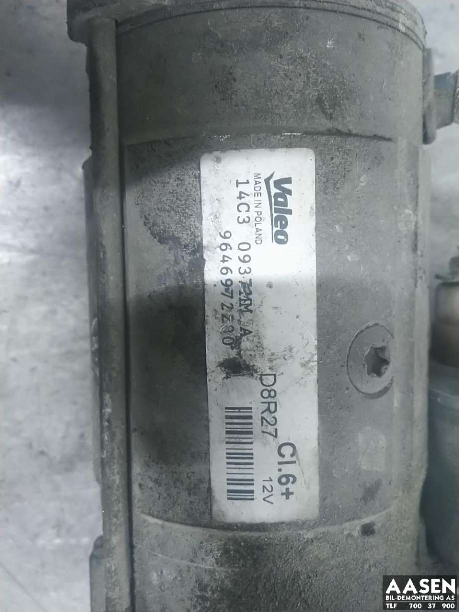 Starter diesel til Peugeot Expert 2007-2016 (Type II)
