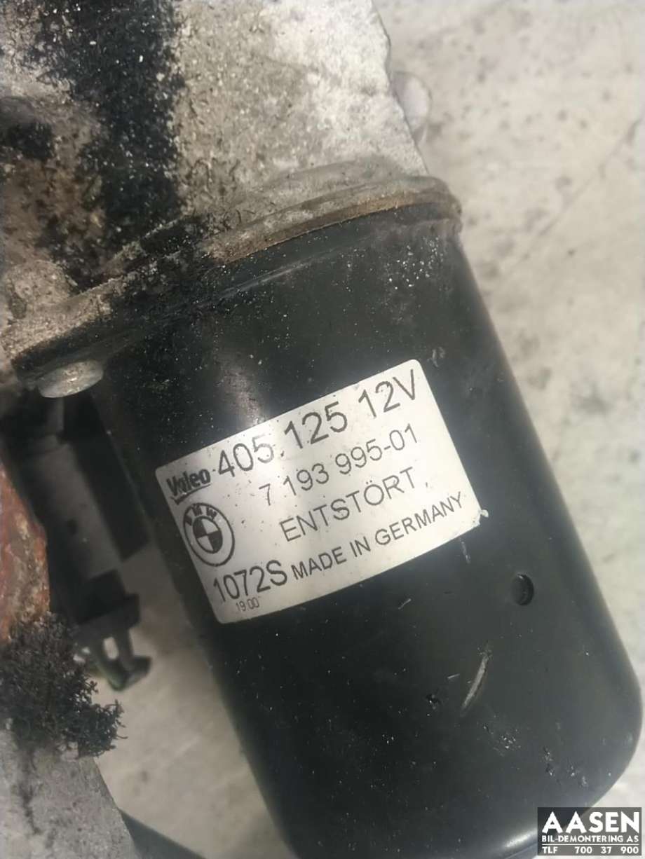 Viskermotor frontrute komplett m/overføring til BMW 5-Serie 2003-2010 (E60/E61) (E60/E61) (61 61 7 194 029|)