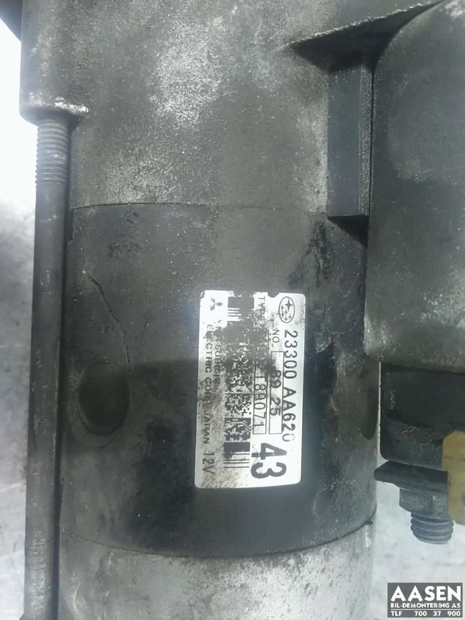 Starter diesel til Subaru Forester 2008-2013 (Type III)  
