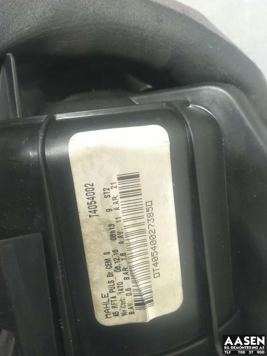 Varmeapparat motor til Citroën C4, Cactus 2014-2017 (Fase 1)  (6441 CS|)