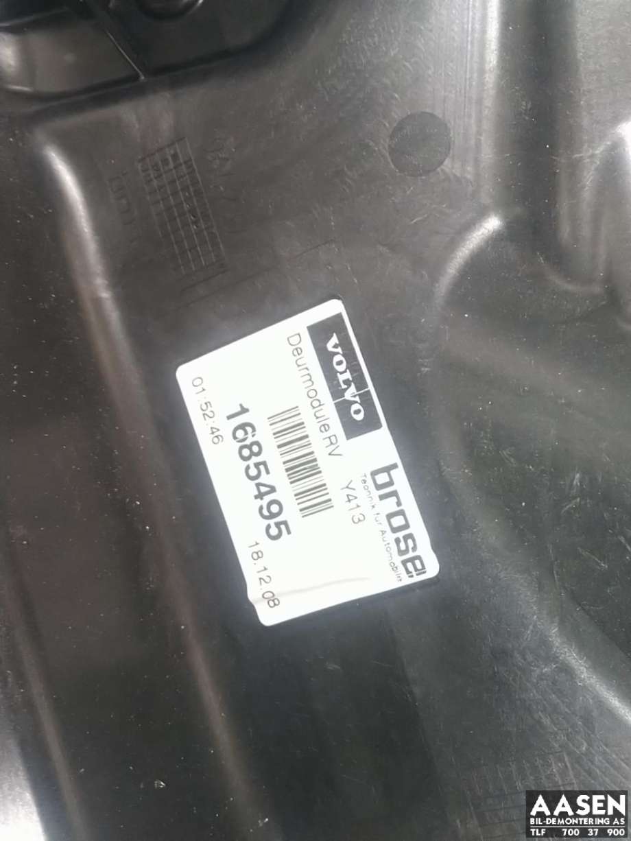 Ruteheis høyre foran til Volvo XC60 2008-2013 (Type I, Fase 1)  (30784829|31253062|)