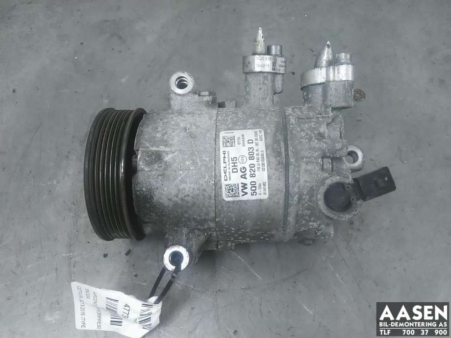 Aircondition kompressor til Škoda Octavia, 2013-2016 (Type III, Fase 1)