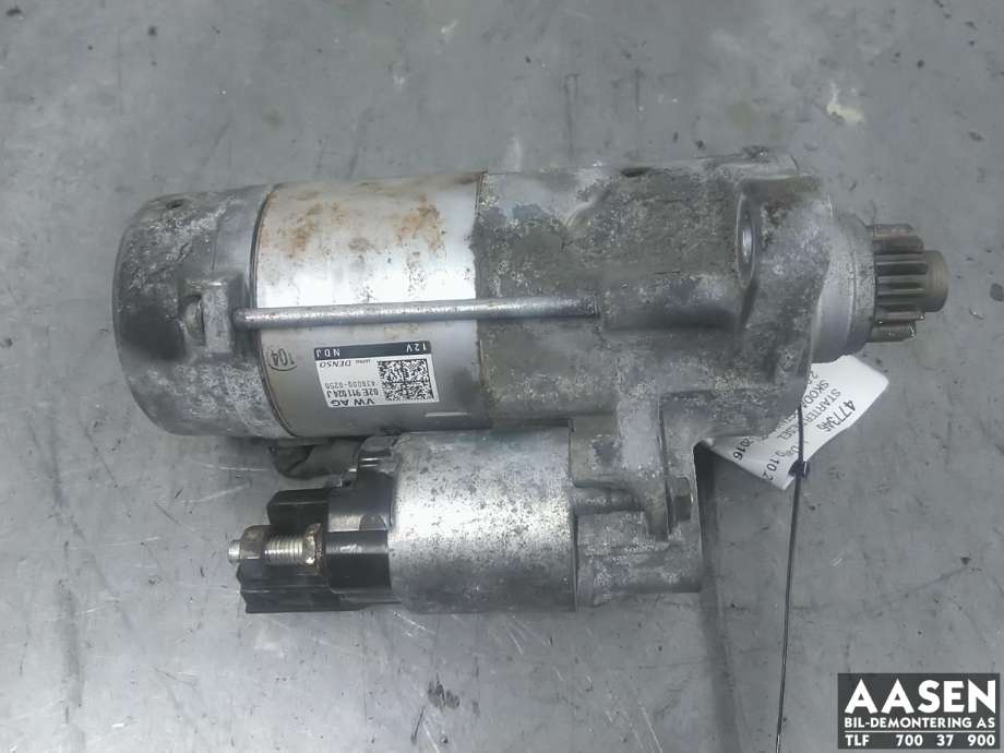 Starter diesel til Škoda Octavia, 2013-2016 (Type III, Fase 1)