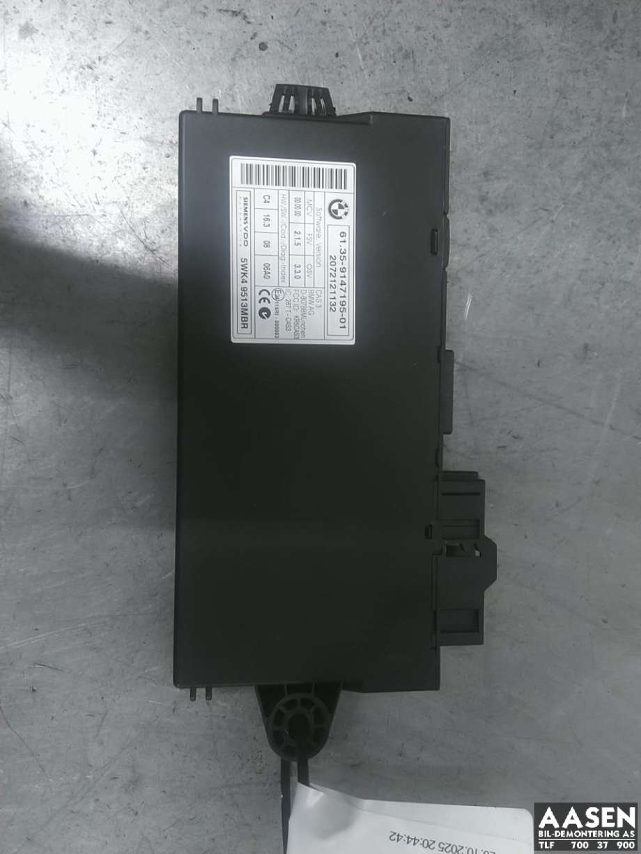 Styreenhet diverse til BMW 5-Serie, 2003-2010 (E60/E61) (E60/E61) (61 35 9 395 657)