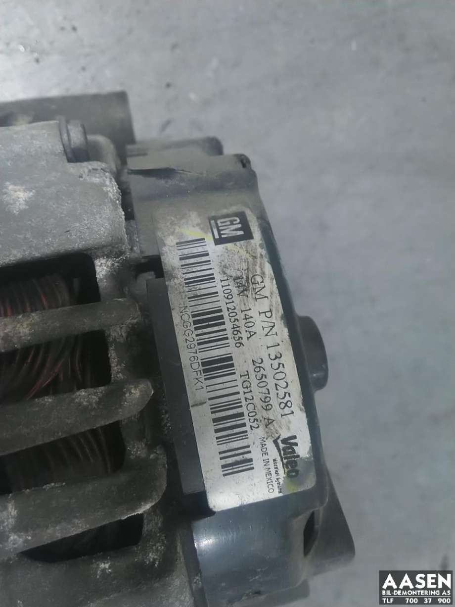 Dynamo diesel til Opel Insignia A 2009-2014 (13502851|2650799A|)