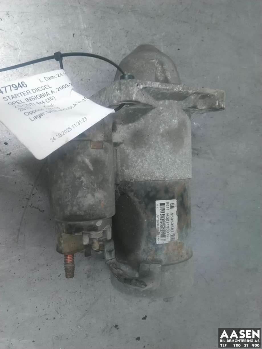 Starter diesel til Opel Insignia A 2009-2014