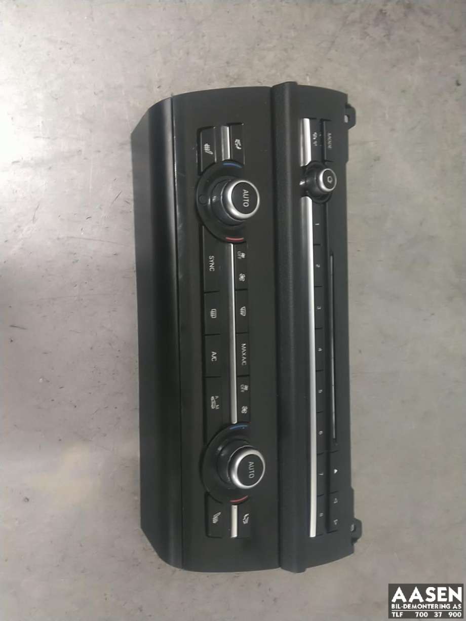 Varmeapparat betjening til BMW 5-Serie, 2010-2017 (F10/F11) (F10/F11) 