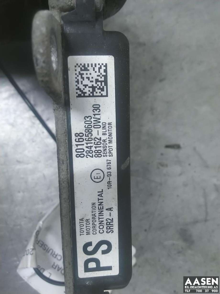Sensor radar til Toyota Land Cruiser 150 2014-->> (Fase 2) (881620W130|)