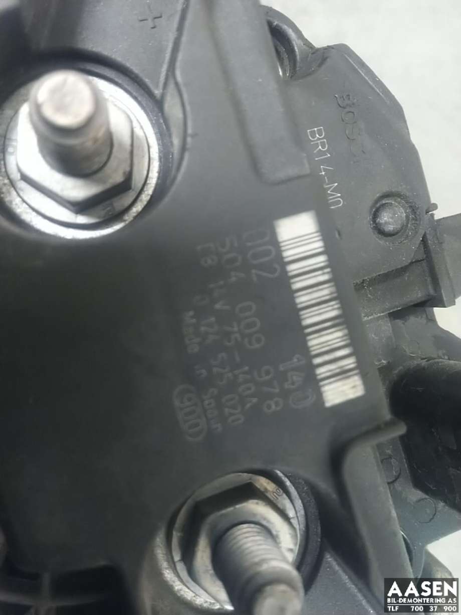 Dynamo diesel til Fiat Ducato 2007-2013 (504009978|)