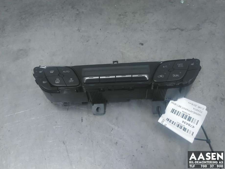 Varmeapparat betjening til Toyota C-HR, 2016-->> (55900F4011)
