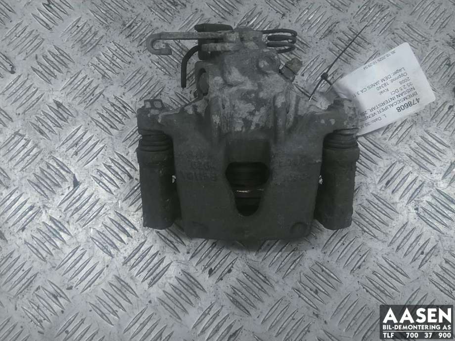 Bremsecaliper venstre bak til Nissan Interstar, 2004-2010  