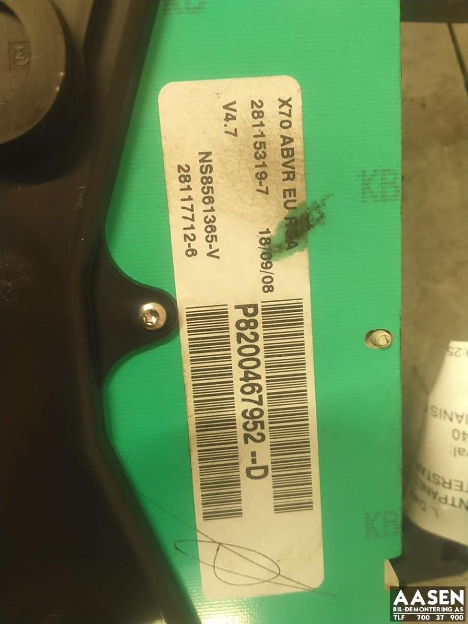 Instrumentpanel til Nissan Interstar 2004-2010  