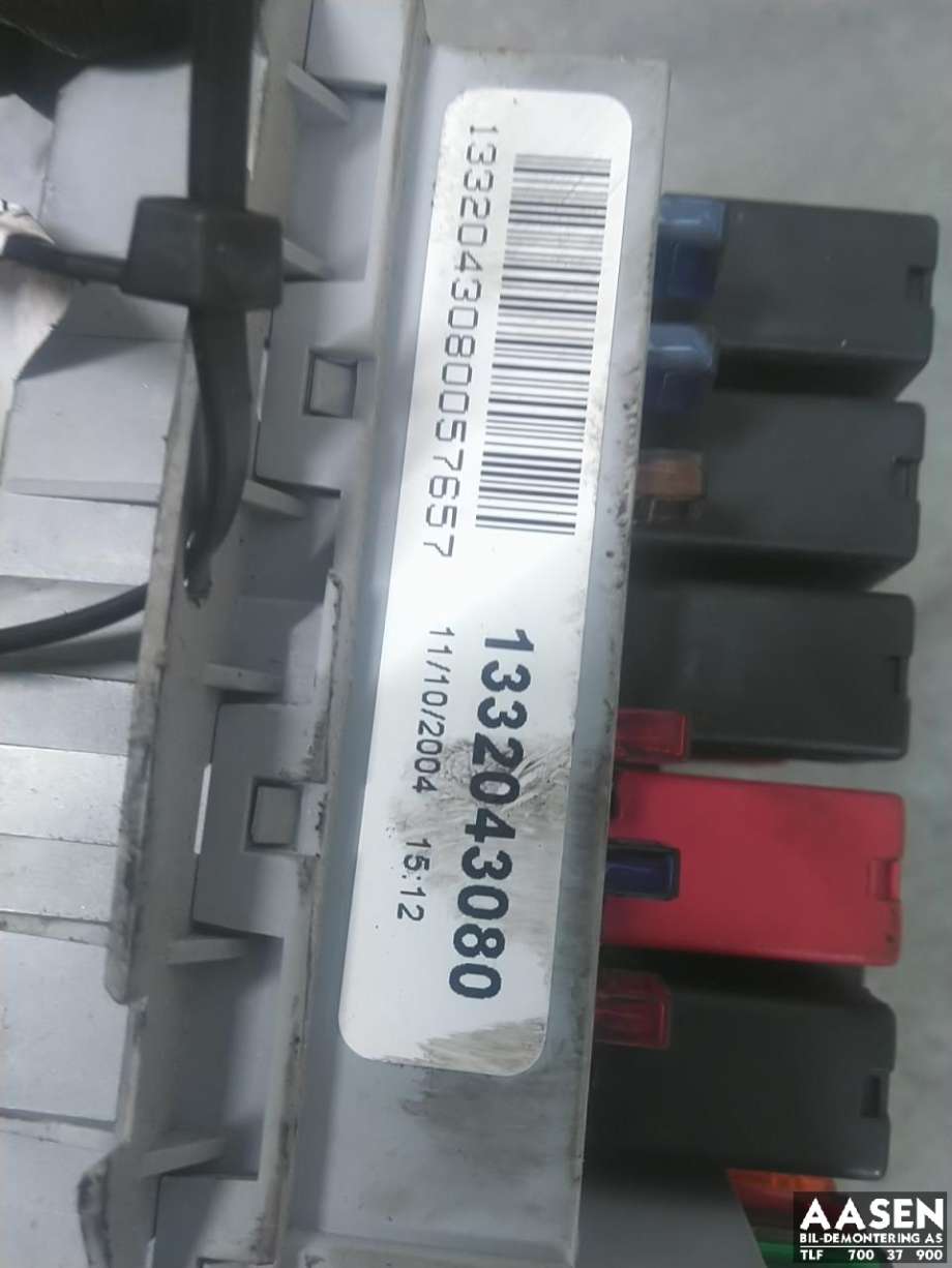 Sikringsboks motorrom til Fiat Ducato 2002-2006  