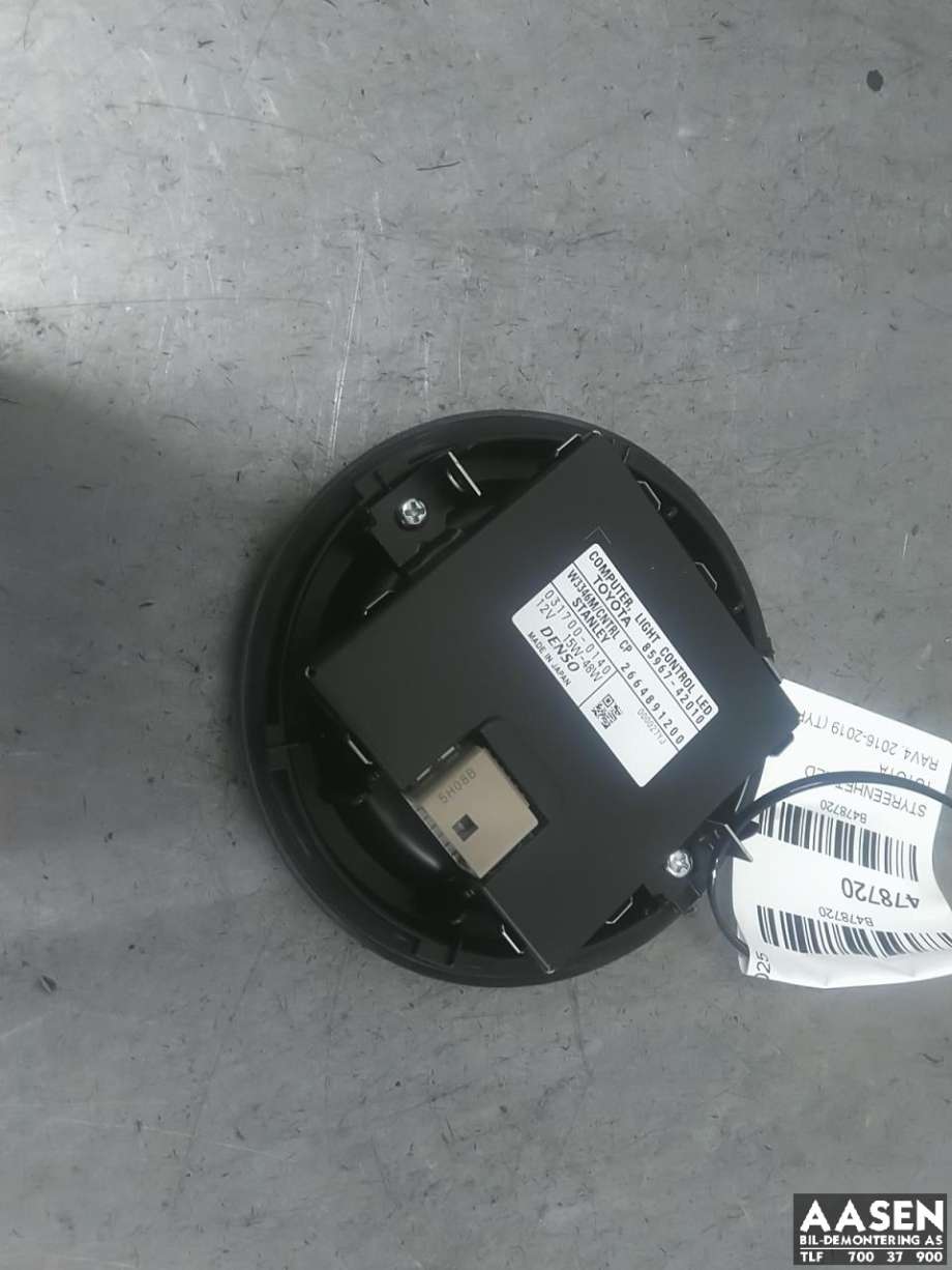 Styreenhet LED til Toyota RAV4 2016-2019 (Type IV, Fase 2)