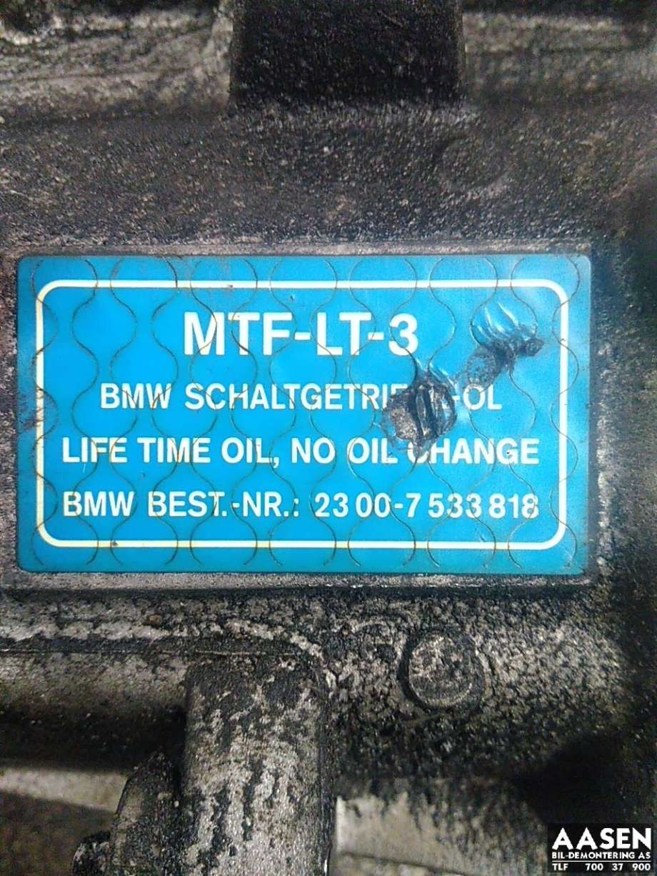 Girkasse manuell til BMW 1-Serie 2004-2011 (E81/E82/E87/E88) (E81/E82/E87/E88) (23 00 7 626 315|)