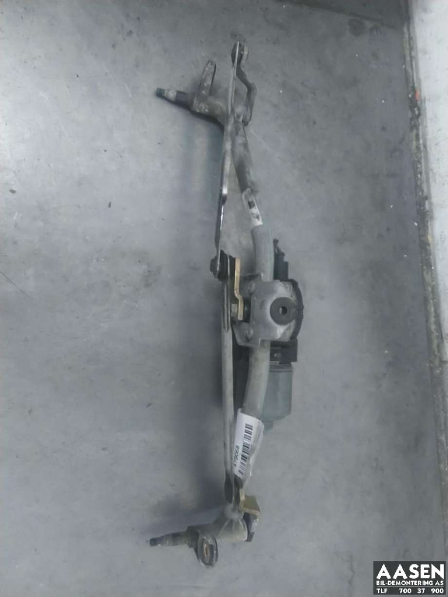 Viskermotor frontrute komplett m/overføring til VW Polo 2002-2005 (Type IV, Fase 1) (6Q1 955 601 B|6Q1 955 119 A|)