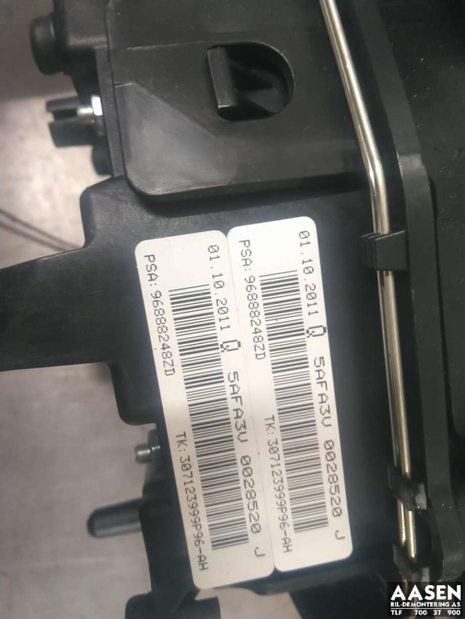 Airbag rattpute til Citroën DS4 2011-2017  (4112 QJ|16 719 703 ZD|)