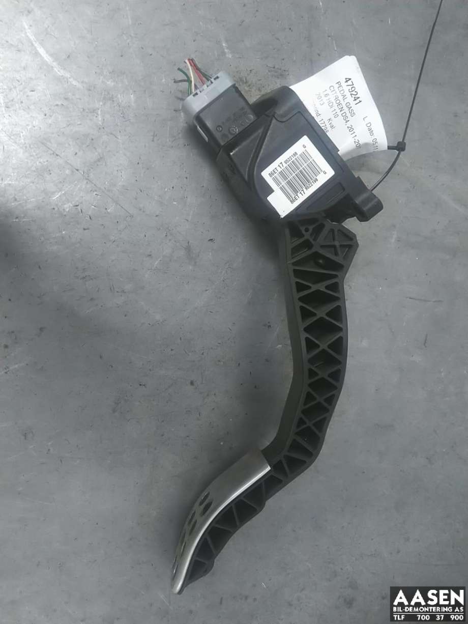 Pedal gass til Citroën DS4 2011-2017 (1601 CR|)