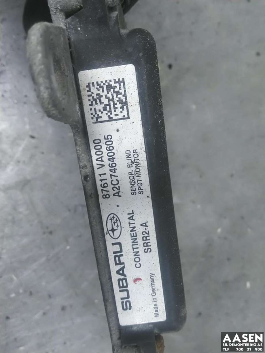 Sensor blindsone til Subaru Outback 2015-2020 (Type V)