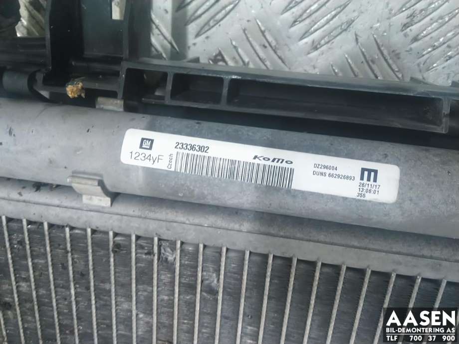 Aircondition radiator til Opel Insignia B 2017-->>  (23336302|84208083|84297681)