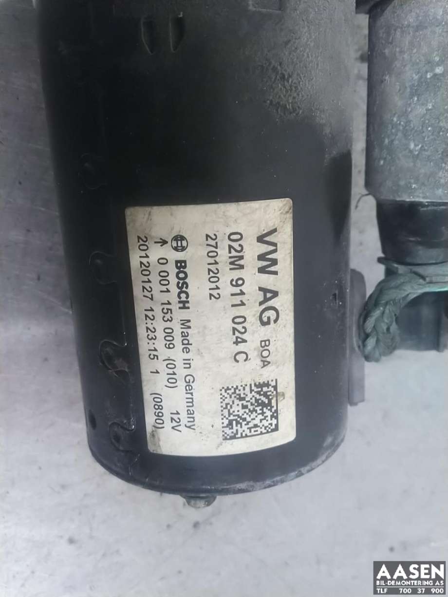 Starter diesel til VW Sharan 2010-->> (Type II)  