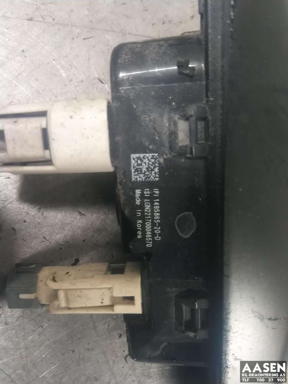 Kamera til Tesla Model Y 2021-2024 (Type I)  (1495865-20-D|)