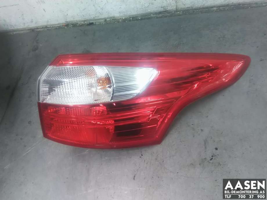 Baklykt høyre ytre til Ford Focus, 2014-2018 (Type III, Fase 2)  