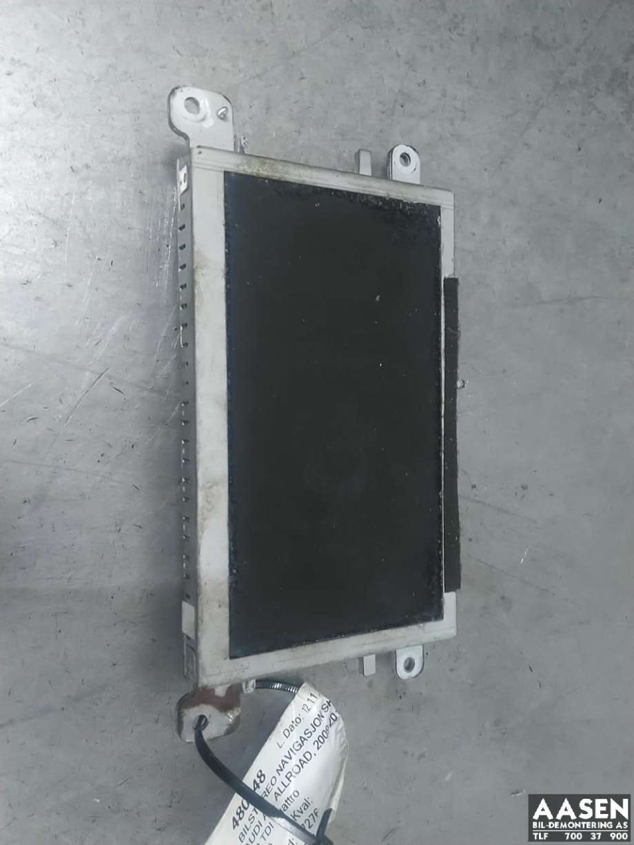 Bilstereo navigasjon skjerm til Audi A4, Allroad 2009-2016 (Type I) (B8) (B8) (8T0 919 604 A|8T0 919 604 B|)