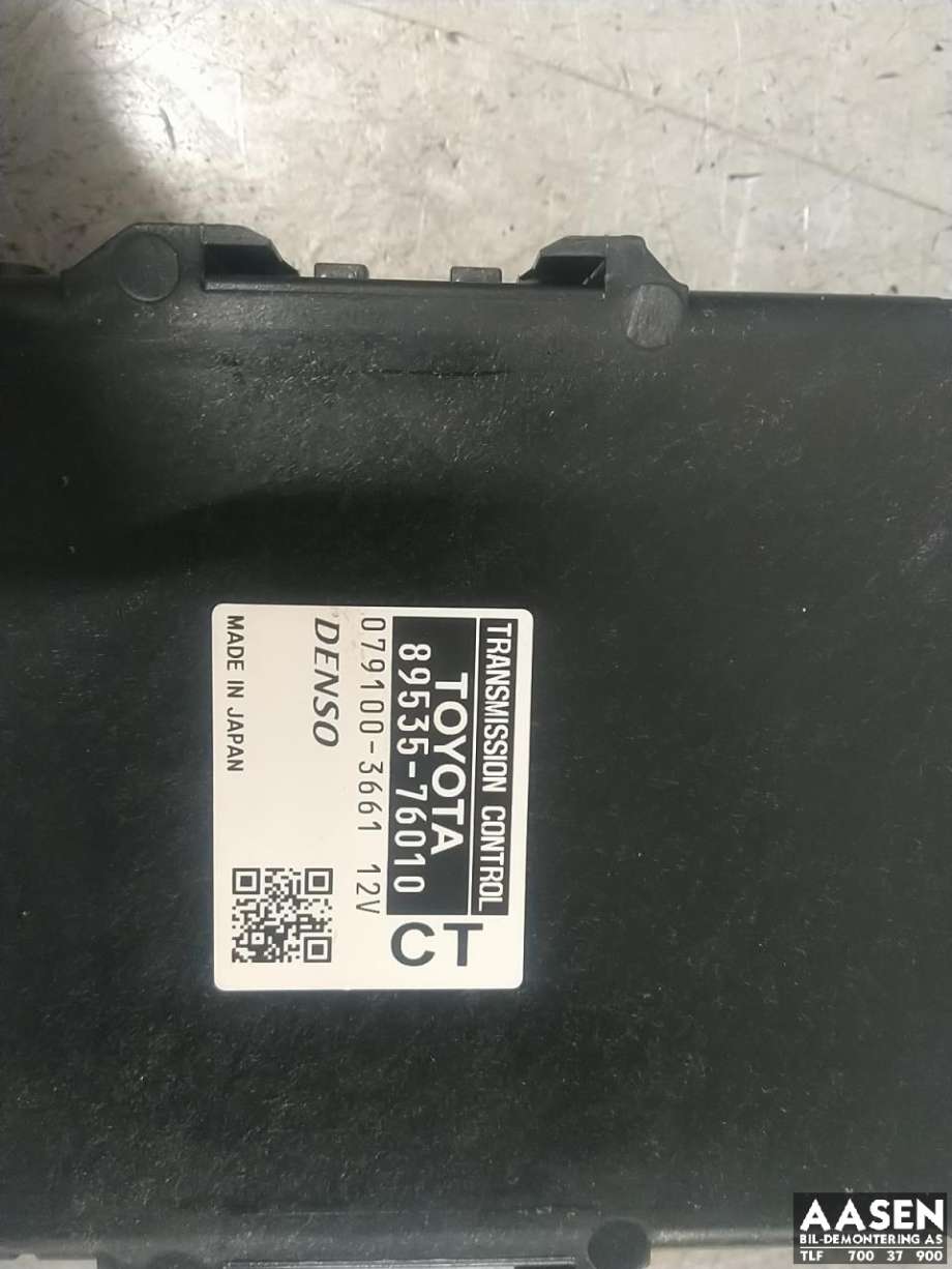 Styreenhet girkasse, hybrid til Toyota Prius 2009-2016 (Type III) (COMBI) (COMBI) (8953576020|89535-76010|)