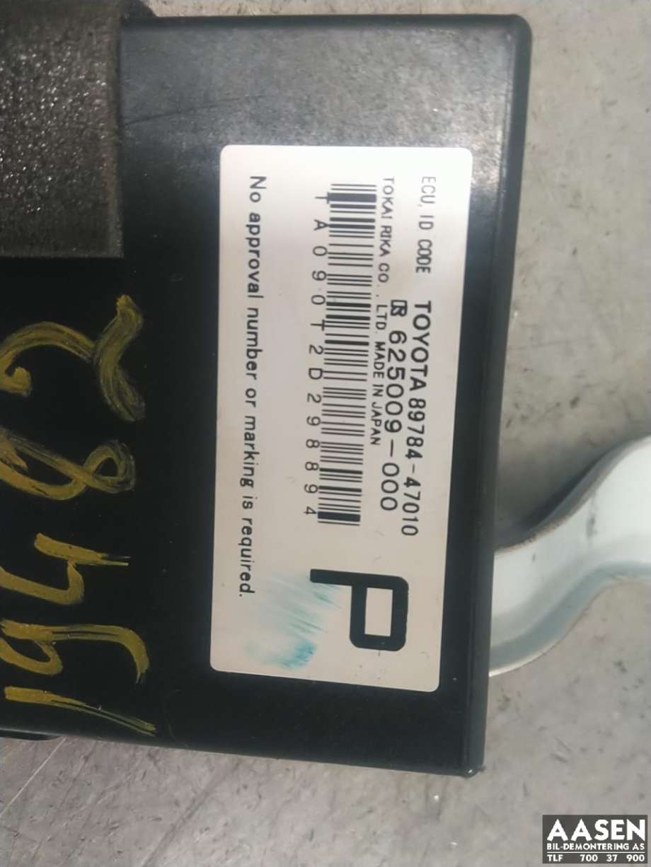 Rele diverse til Toyota Prius 2009-2016 (Type III) (COMBI) (COMBI) (8978447010|)