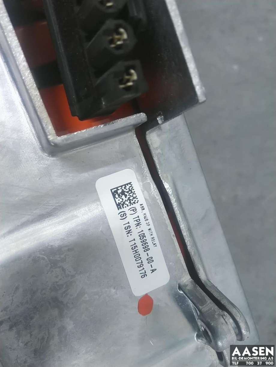 Koblingsboks elbil (HVJB) til Tesla Model S 2013-2016 (Fase 1)  (1059698-00-A|)
