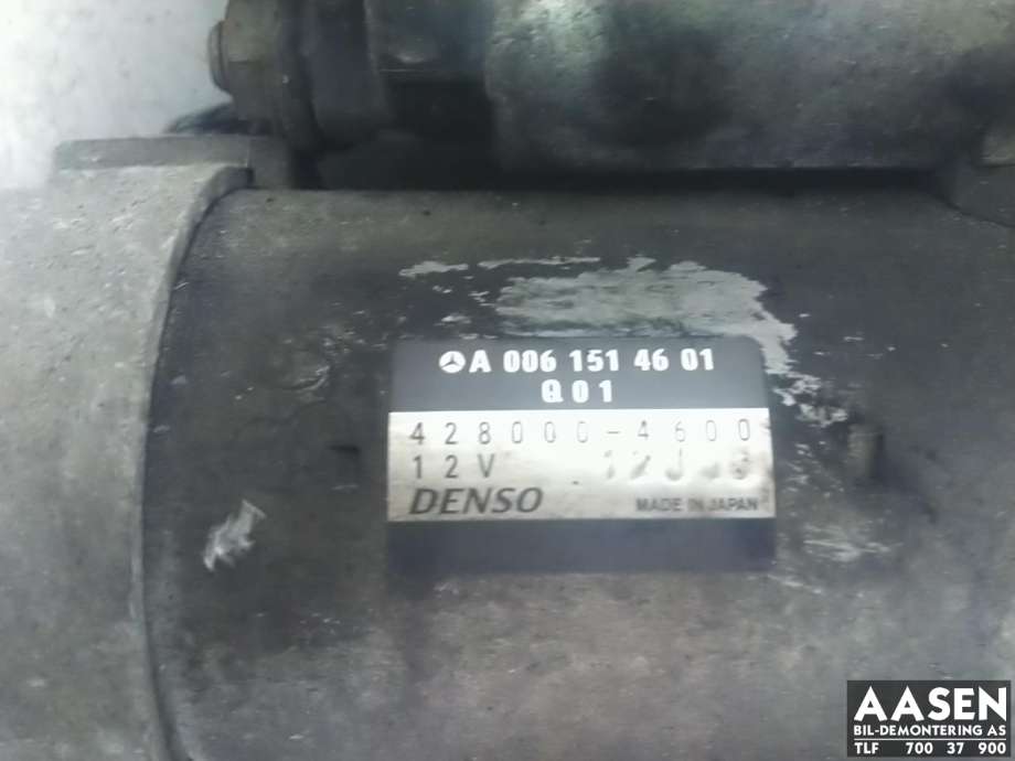 Starter diesel til Mercedes C-Klasse 2007-2011 (Fase 1) (W204) (W204) 