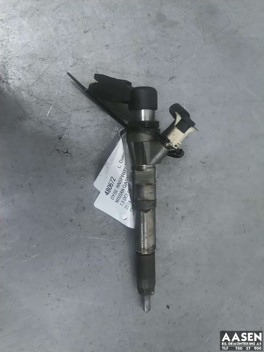 Dyse innsprøyting diesel til Nissan Qashqai, 2014-2021 (Type II) (1660000Q1W)