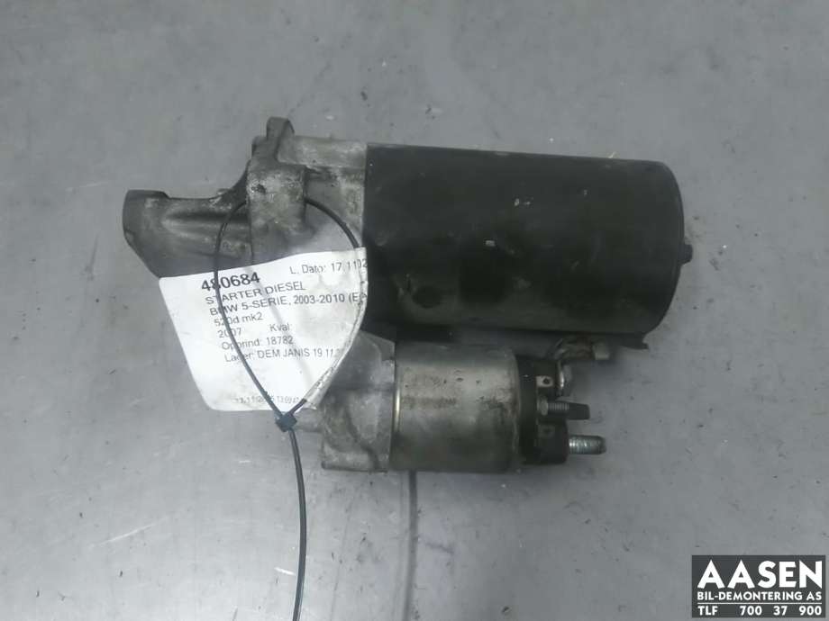 Starter diesel til BMW 5-Serie 2003-2010 (E60/E61) (E60/E61) (12 41 7 787 354|12 41 7 787 356|)