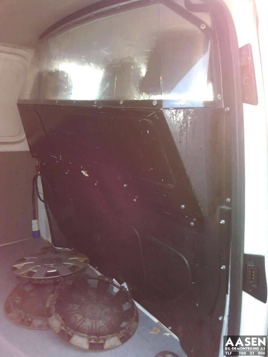 Skillevegg varebil til VW Transporter / Caravelle 2009-2015 (Fase 2) (T5) (T5) (N/F|)