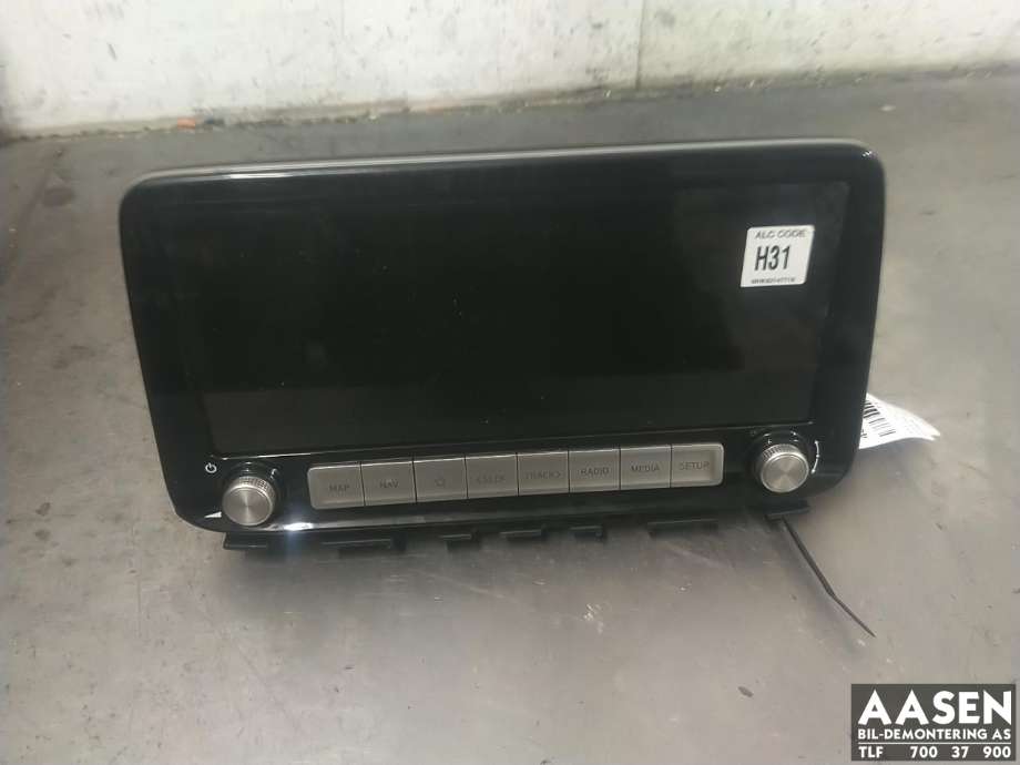 Bilstereo navigasjon til Hyundai Kona, 2017-2021 (Type I, Fase 1)  (96560K 4120TMT)