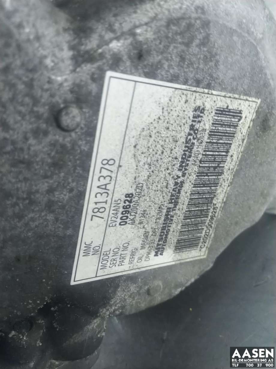 Aircondition kompressor hybrid til Mitsubishi Outlander 2015-->> (Type III, Fase 2)  (7813A483|)