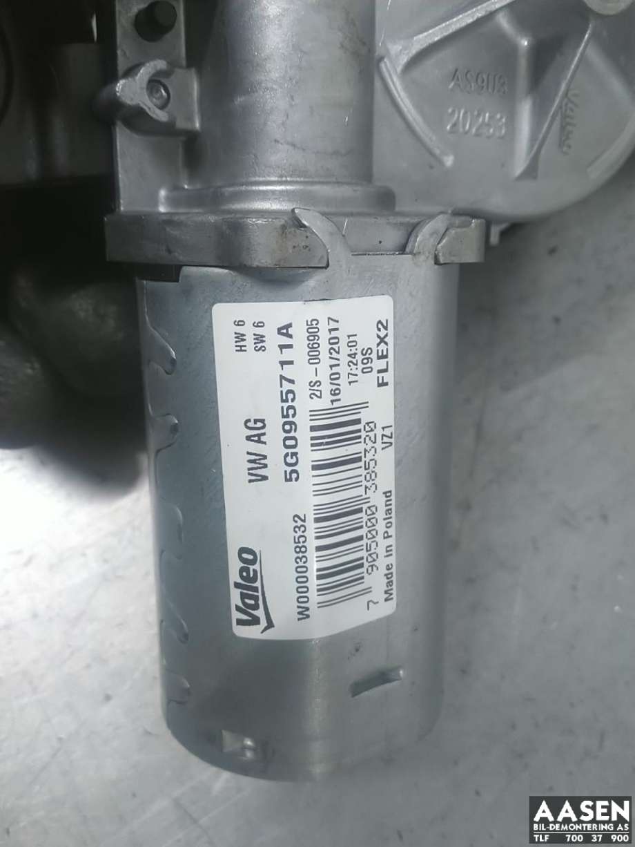 Viskermotor bakrute til VW Golf Sportsvan 2014-2018  (5G0 955 711 C|)