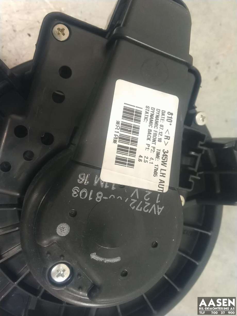 Varmeapparat motor til Toyota Avensis 2009-2015 (Type III, Fase 1)
