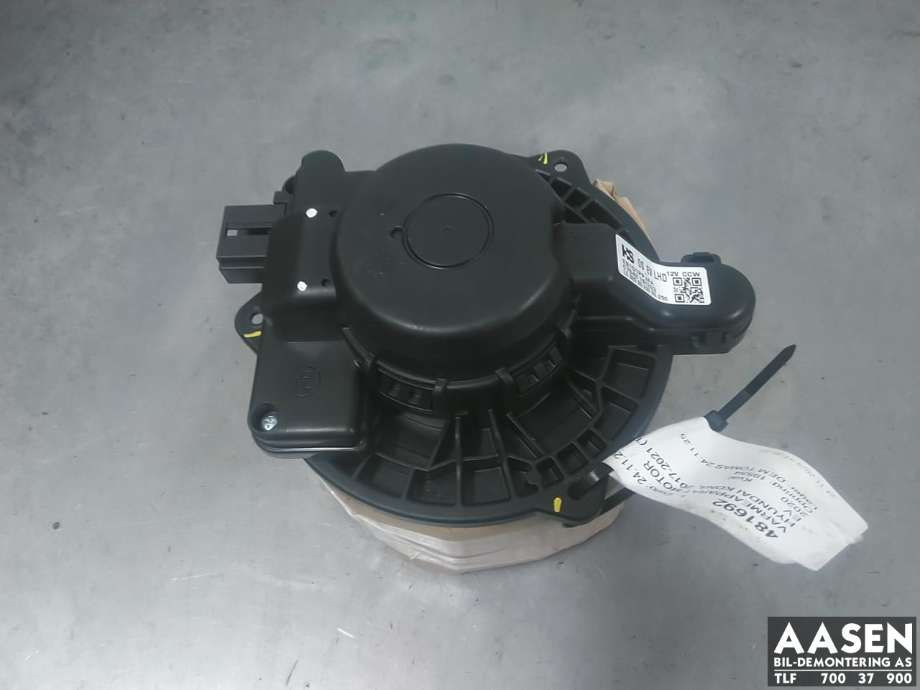 Varmeapparat motor til Hyundai Kona, 2017-2021 (Type I, Fase 1)  